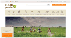 Desktop Screenshot of foodgenuine.com